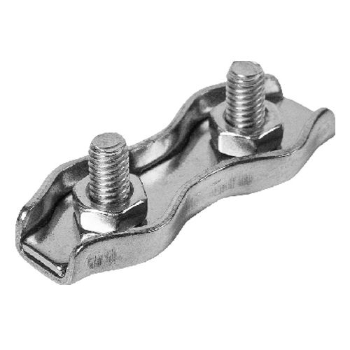 Зажим для троса DUPLEX 4мм Крепдил