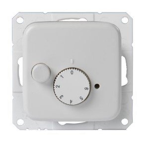 Терморегулятор теплого пола TF16-11-214 (альпийский белый) Jussi для Basic 55 ABB