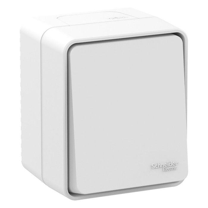 Переключатель ОУ 1кл на 2 направления 10АХ IP54 (белый) AtlasDesign Profi54 SE