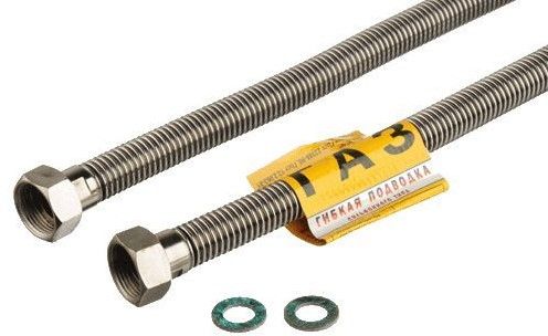 Газовая сильфонная подводка 3/4" в/в 80см Kensudo KHG 34-80