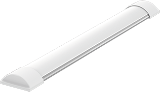 Светильник светодиодный накладной 20Вт 4000К 1700Лм 592х75х25мм WFL-1 IP20 матовый алюминий GAUSS