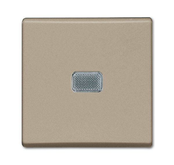 Выключатель 1кл с подсветкой 2006/1 UCGL-93 (шампань) Basic 55 ABB
