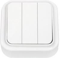 Выключатель ОУ 3кл (белый) Пралеска BYLECTRICA