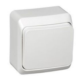 Выключатель ОУ 1кл (белый) ЭТЮД SE