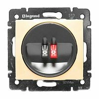 Розетка для динамиков (слоновая кость) Valena Classic Legrand (774123)