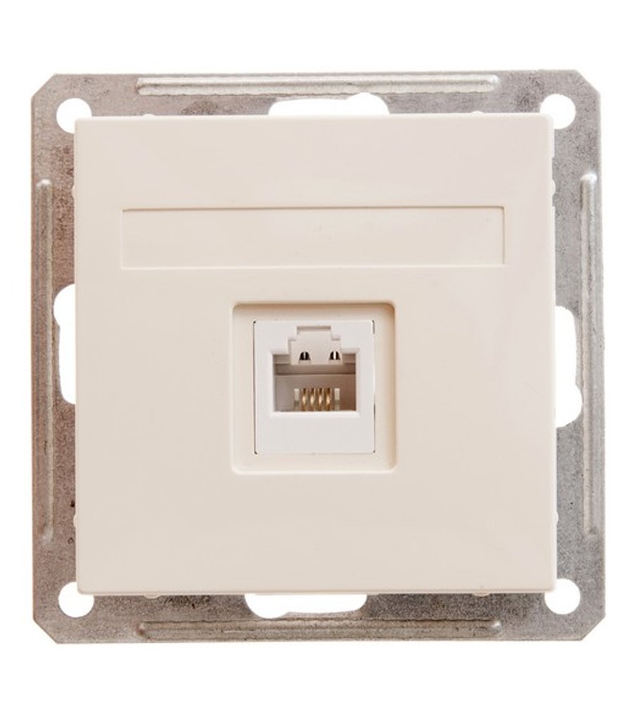 Розеточный механизм СУ TF RJ11 (слоновая кость) W59 SE