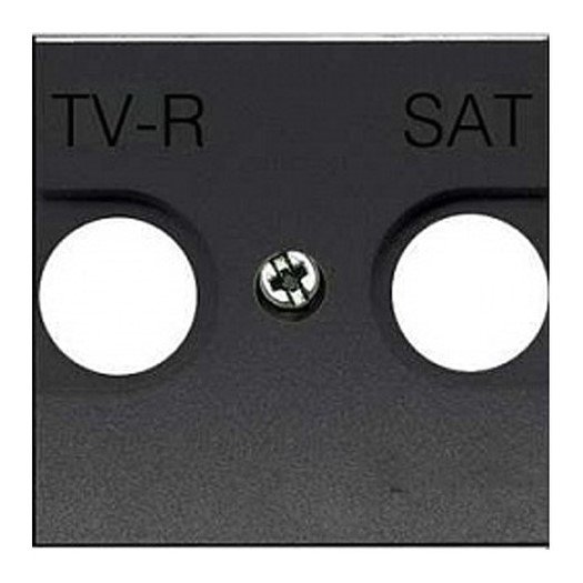 Накладка TV-R/SAT 2-модульная N2250.1 AN (антрацит) Zenit ABB