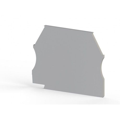 Концевой сегмент на клеммники AVK(2.5-10)/ AVK RD (2.5-4) NPP 2.5-10 (серый) Klemsan