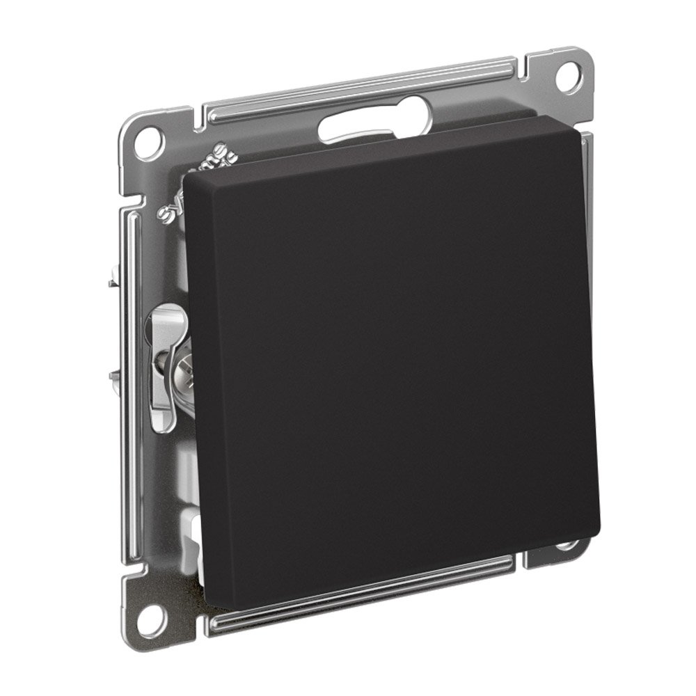 Переключатель 1кл схема 6 10АХ (карбон) ATLASDESIGN SE