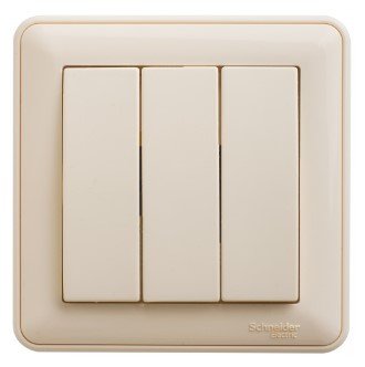 Выключатель СУ 3кл в сборе (слоновая кость) W59 (VS0516-351-28) SE