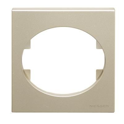 NIE 5571 СV  Рамка 1 пост (шампань) Tacto 2CLA557100A1901 АВВ