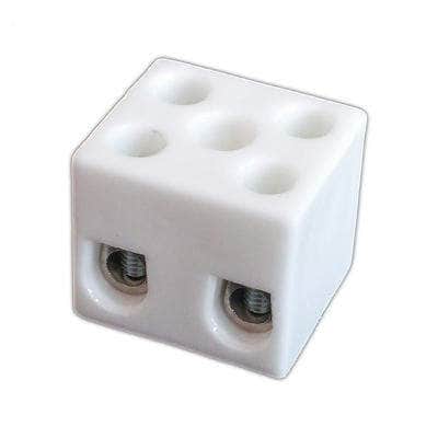 Клемма керамическая 2х2.5мм2 с крепежным отверстием (112-12021200-00) Werit