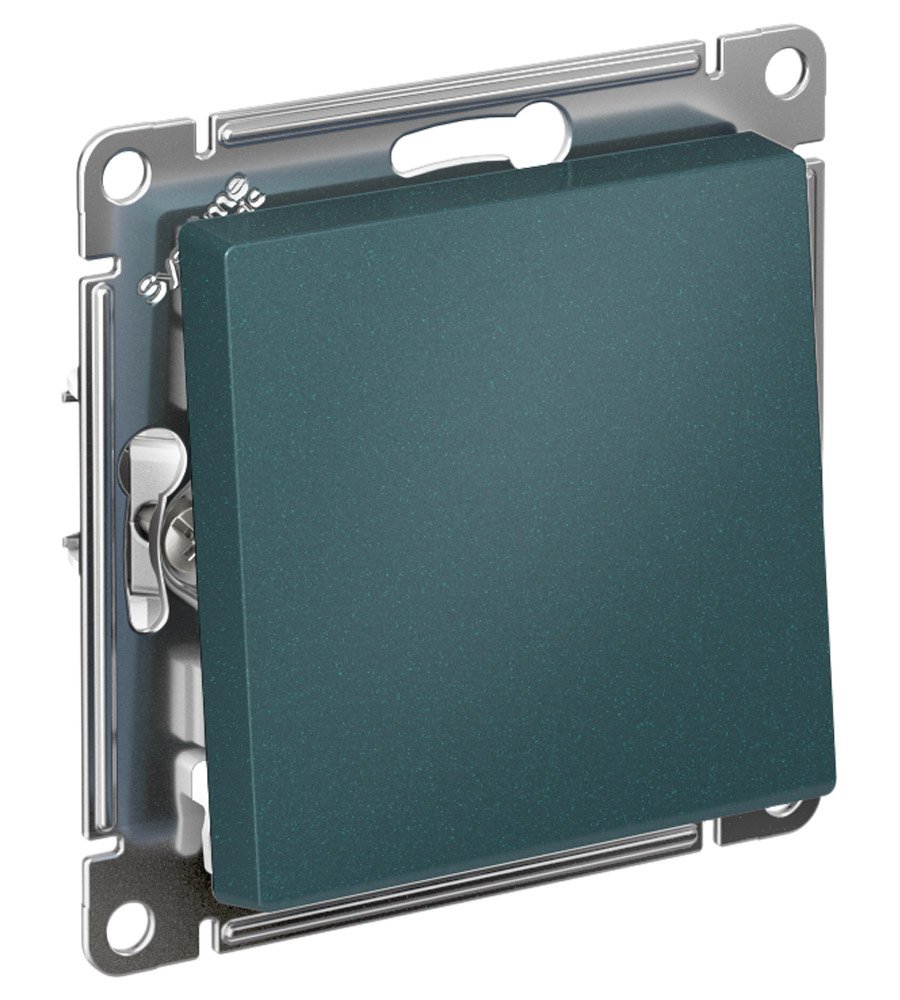 Переключатель 1кл перекрестный схема 7 10АХ (изумруд) ATLASDESIGN SE