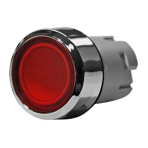 Кнопка KP2-21R (только корпус) с подсветкой с фиксацией (красный) ABB