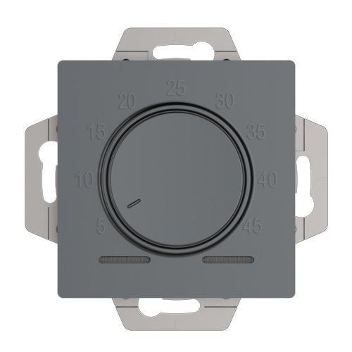 Термостат электронного теплого пола с датчиком 10A (грифель) ATLASDESIGN SE