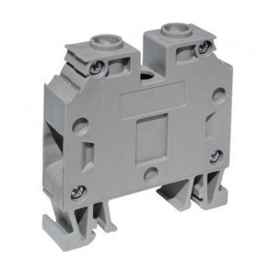 Клеммник на DIN-рейку 35мм2 MRK 35 (низкий) (серый) (1142) ONKA