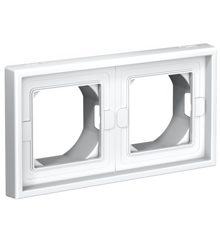 Рамка 2 постовая IP44 (белый) ARTGALLERY SE