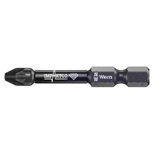 Бита крестовая PZ 2х50мм 855/4 IMP DC Impaktor WERA (WE-057661)