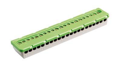 Клеммник винтовой PE9x16-12х6мм PEK/S21 (9гр) Mistral ABB