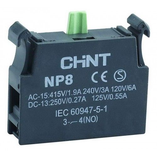 Контактный блок 1НО для NP8 (R) CHINT