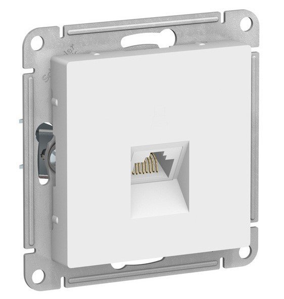 Розетка PC RJ45 категория 5е (белый) ATLASDESIGN SE