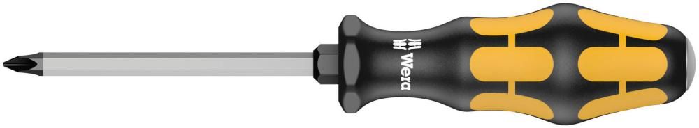 Отвертка-долото крестовая ударная PH 2x100мм WE-017010 Kraftform 917 SPH WERA