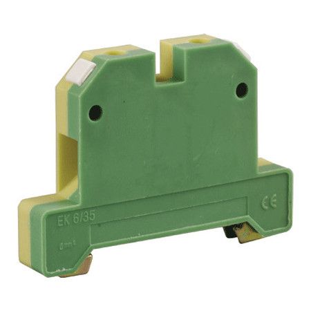 Клемма винтовая КВИ-2.5-PEN 2.5мм2 (желто-зеленый) ИЭК