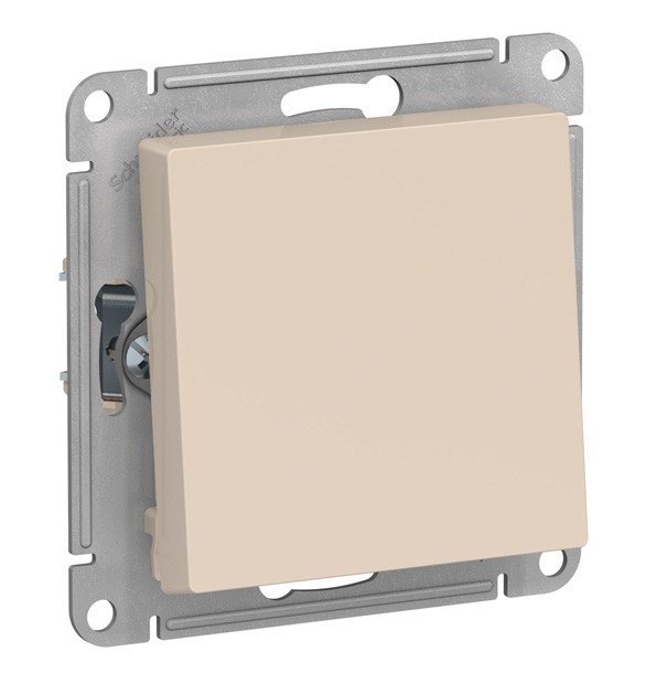 Переключатель 1кл схема 6 10АХ (бежевый) ATLASDESIGN SE