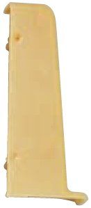 Заглушка для кабель-плинтуса левая 53х12мм (бежевый) Ruvinil