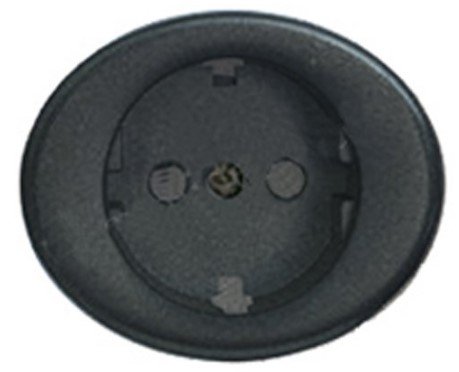 NIE 5588 AN Накладка для розетки 2Р+Е (антрацит) Tacto АВВ