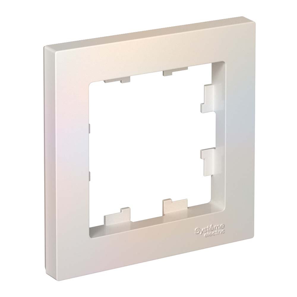 Рамка 1 пост (жемчуг) ATLASDESIGN SE