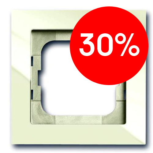 BJE Рамка 1 пост (chalet-white) Axcent УЦЕНКА