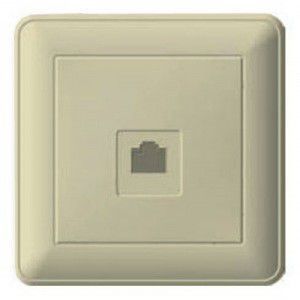 Розетка СУ TF RJ11 в сборе (слоновая кость) W59 SE