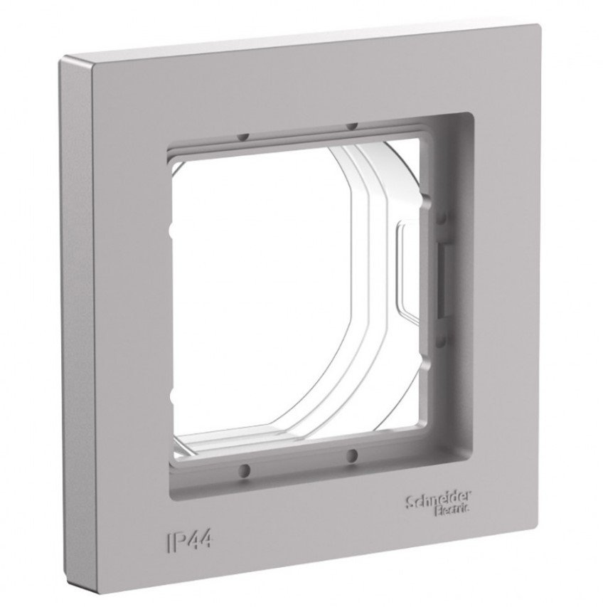 Рамка 1 пост IP44 (алюминий) ATLASDESIGN AQUA SE