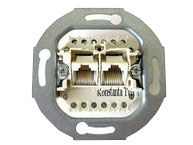 Механизм розетки 2-й TF RJ11/12  4 контакта