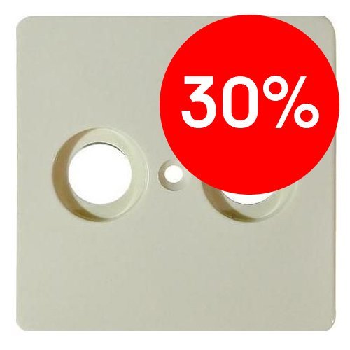 Накладка TV-розетки (крем) Fashion ELSO УЦЕНКА