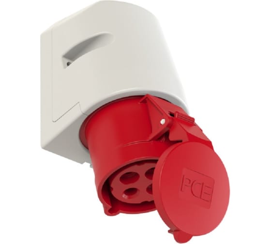Розетка настенная 32А/400V/3P+E/IP44 (PCE Австрия)