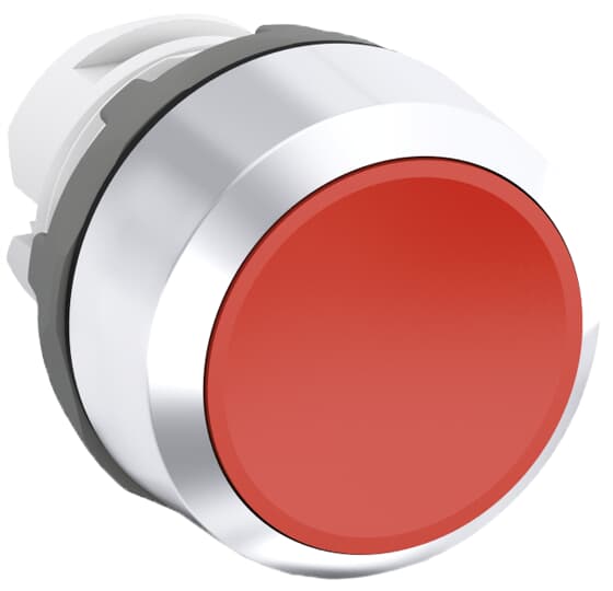 Кнопка МР1-20R (только корпус) без подсветки без фиксации (красный) ABB