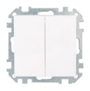 Выключатель СУ 2кл (белый) СТИЛЬ BYLECTRICA