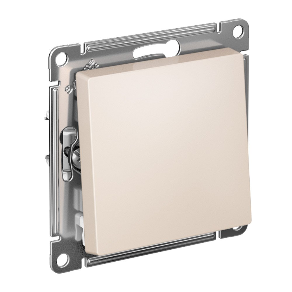 Переключатель 1кл схема 6 10АХ (бежевый) ATLASDESIGN SE