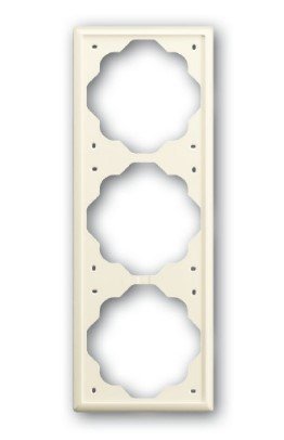 Рамка 3 поста 1723-72 (слоновая кость) Impuls ABB