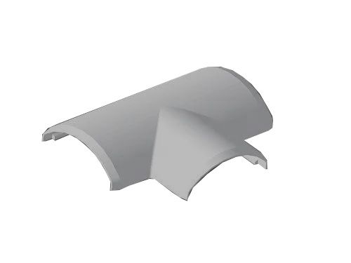 Тройник для кабель-канала LO35 35x10.5мм (светло-серый) 8834 (KB) KOPOS