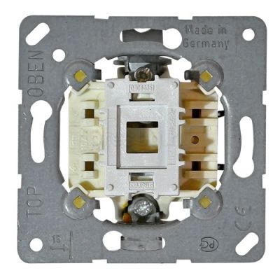 Механизм выключателя 1кл кнопочного без фиксации 1НО ECO Profi JUNG