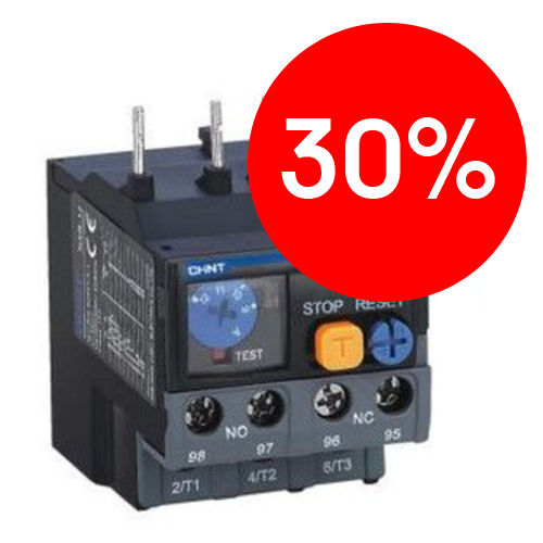 Реле перегрузки тепловое NXR-12 7-10А (R) CHINT (837103)