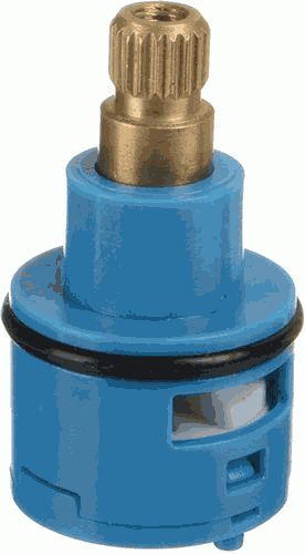 Картридж переключателя душа керамика D22мм 120град h=35мм 7*20 шлицов MELODIA MKP20753