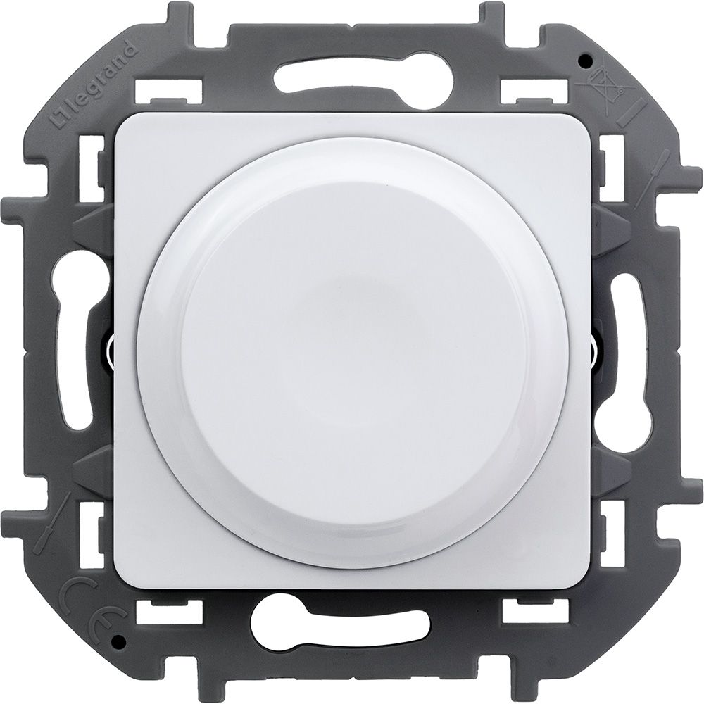 Светорегулятор поворотный 300Вт (белый) INSPIRIA Legrand (673790)
