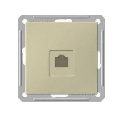 Розеточный механизм СУ PC RJ45 категория 5е (слоновая кость) W59 SE