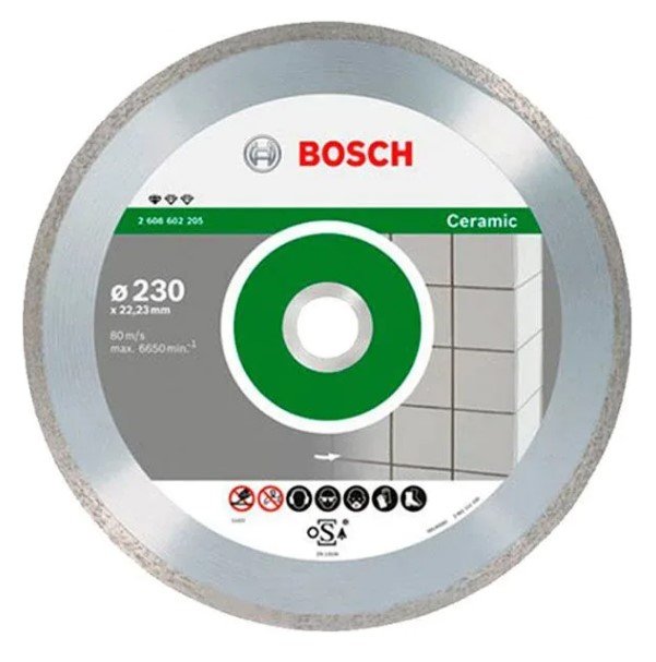 Алмазный отрезной круг по керамике 1.6х230мм Standard for Ceramic BOSCH (2608602205)