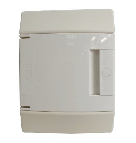 Бокс встраиваемый 4 модуля 202х152х105мм без N/PE непрозрачная дверь IP41 (белый) Mistral41 ABB (1SLM004100A1100) УЦЕНКА