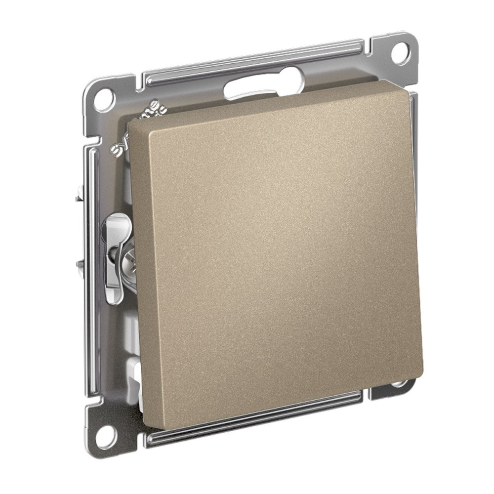 Переключатель 1кл схема 6 10АХ (шампань) ATLASDESIGN SE